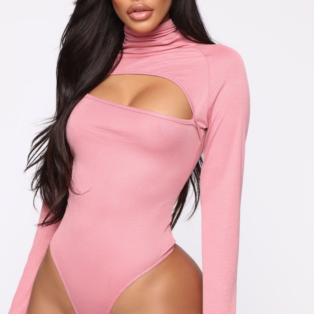 Fashion nova Pink bodysuit